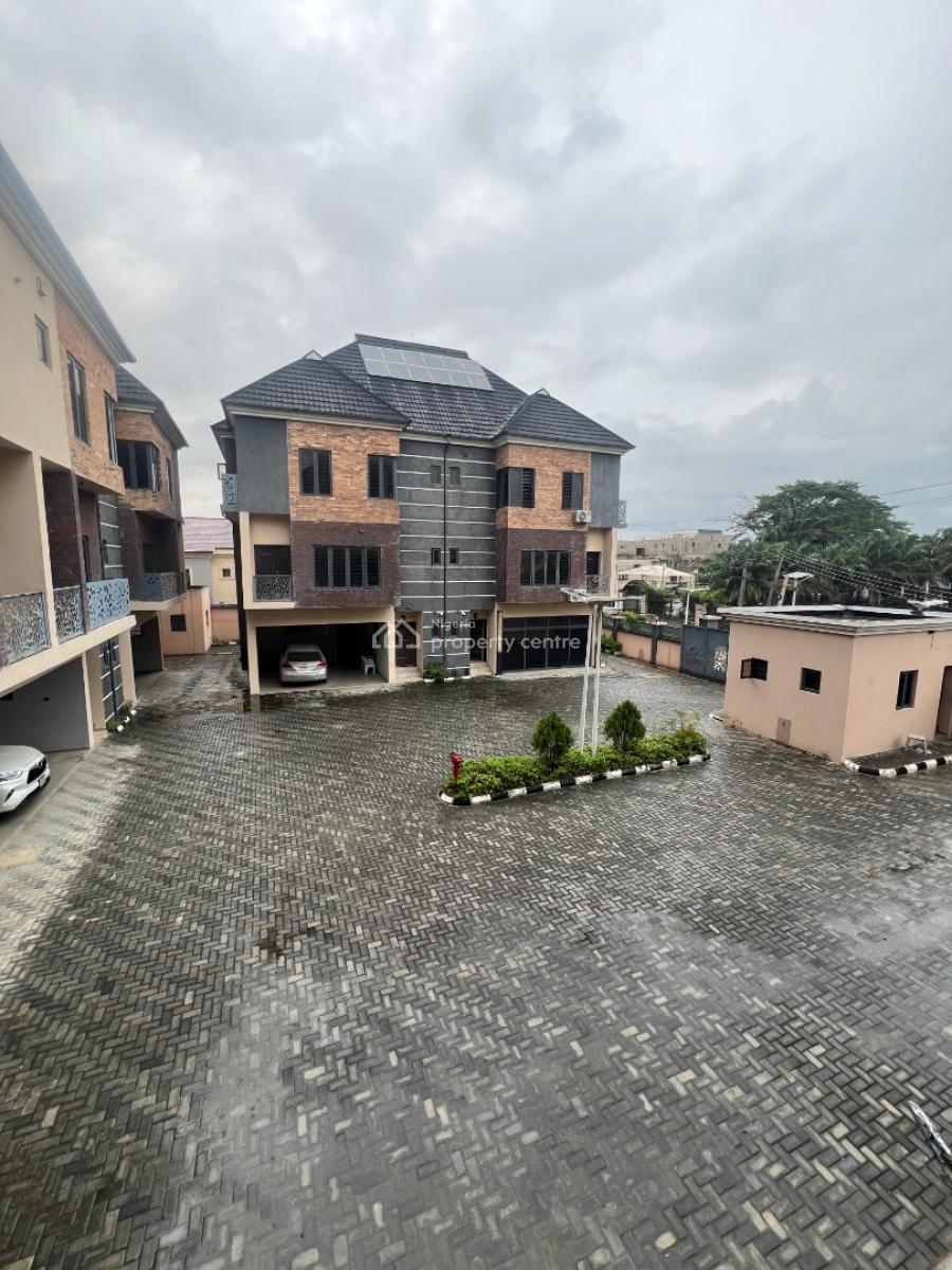 4 Bedroom Terrace Duplex with 5kva Inverter and a Room Bq, Ilasan, Lekki, Lagos, Terraced Duplex for Sale