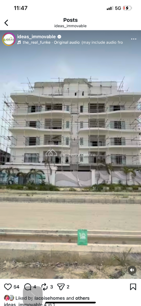 Luxury 2 Bedroom Apartments, Off Admiralty / Foreshore, Lekki Phase 1, Lekki, Lagos, Flat / Apartment for Sale