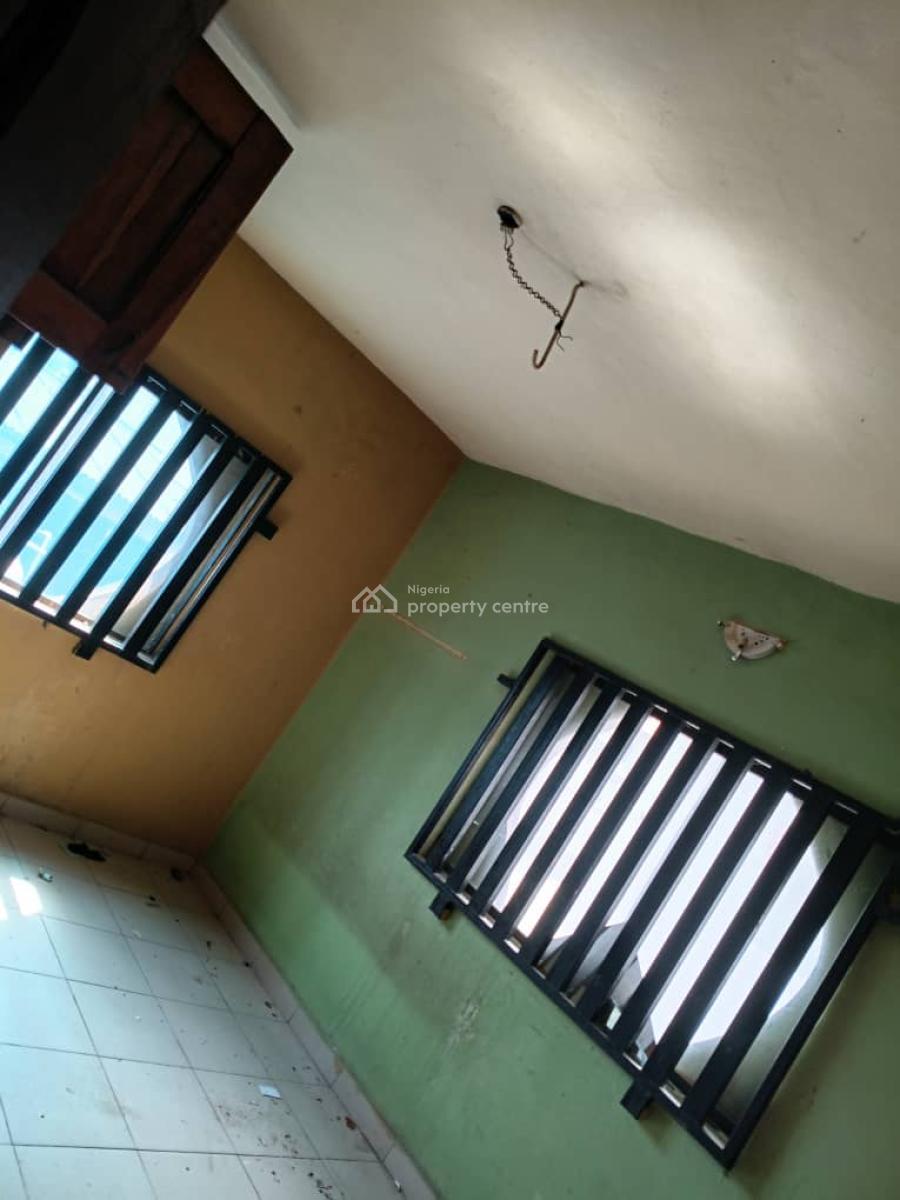 3 Bedroom Flat Upstairs, Bello Street Obawole Ifako Ijaya Lga, Ogba, Ikeja, Lagos, Flat / Apartment for Rent
