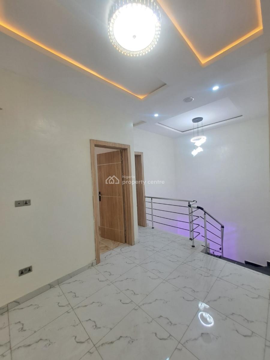 Newly Built 3 Bedroom Terrace with Bq & Inverter in a Gated Estate, Abraham Adesanya By General Paint, Ajah, Lagos, Terraced Duplex for Rent