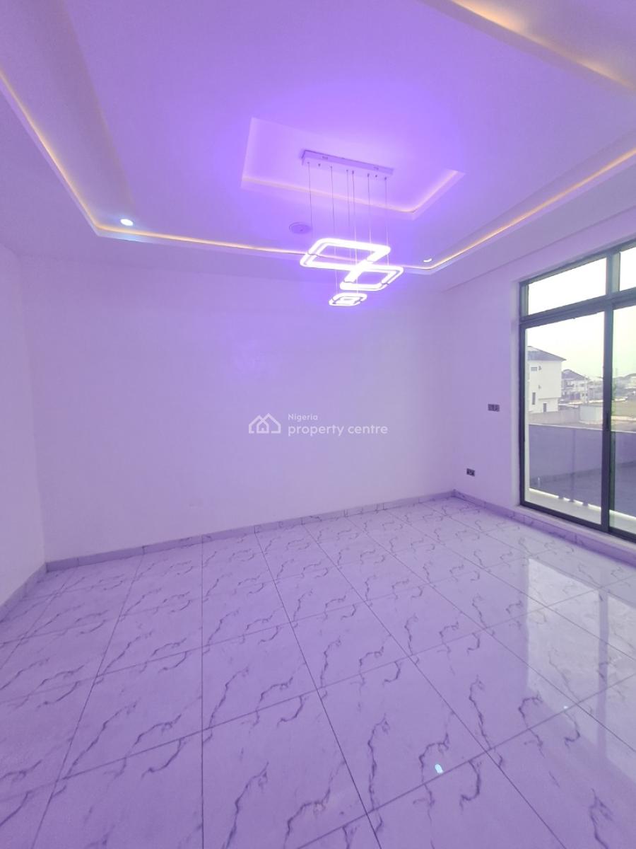 Newly Built 3 Bedroom Terrace with Bq & Inverter in a Gated Estate, Abraham Adesanya By General Paint, Ajah, Lagos, Terraced Duplex for Rent