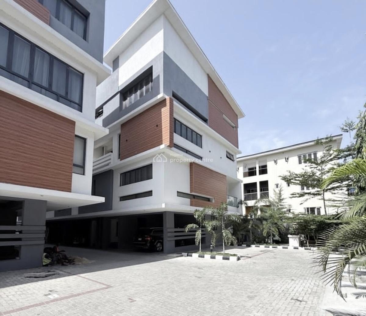 Luxury 4 Bedroom Terrace Duplex with Bq, Lekk Phase 1 By J, Lekki, Lagos, Terraced Duplex for Rent