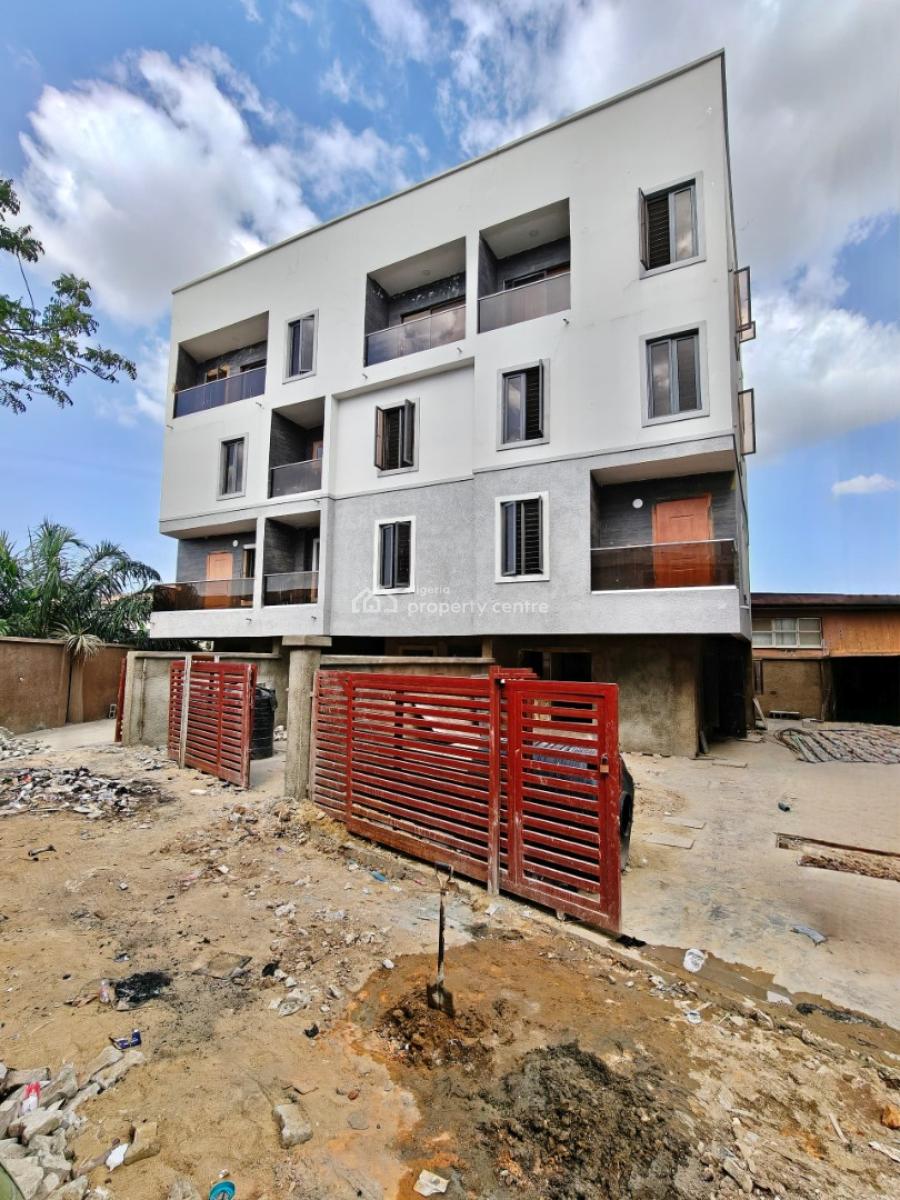 New Self Compound 4-bedroom Semi Detached Duplex with Bq., Maryland, Lagos, Semi-detached Duplex for Sale