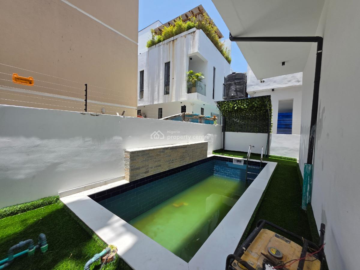 Superb and Fantastic 5 Bedroom Detached Duplex with Swimming Pool, Osapa, Lekki, Lagos, Detached Duplex for Sale