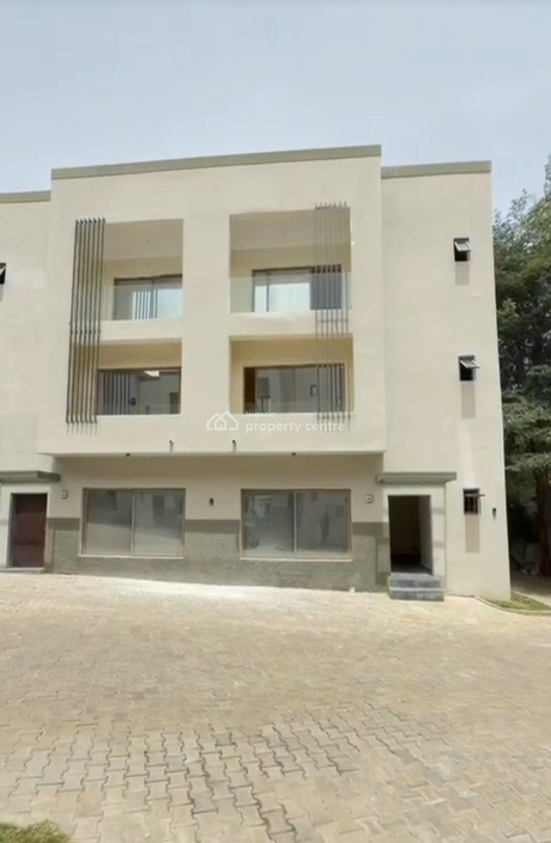 Newly Built 4 Bedrooms Duplex with a Room Bq, Maitama District, Abuja, Semi-detached Duplex for Rent