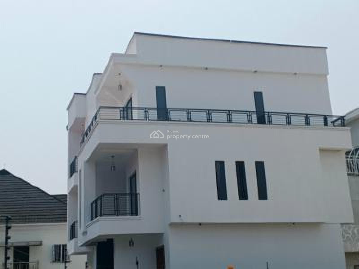 Modern Luxury 5 Bedroom Detached Duplex + Pool with Bq, Peninsula Gardens Estate, Sangotedo, Ajah, Lagos, Detached Duplex for Sale
