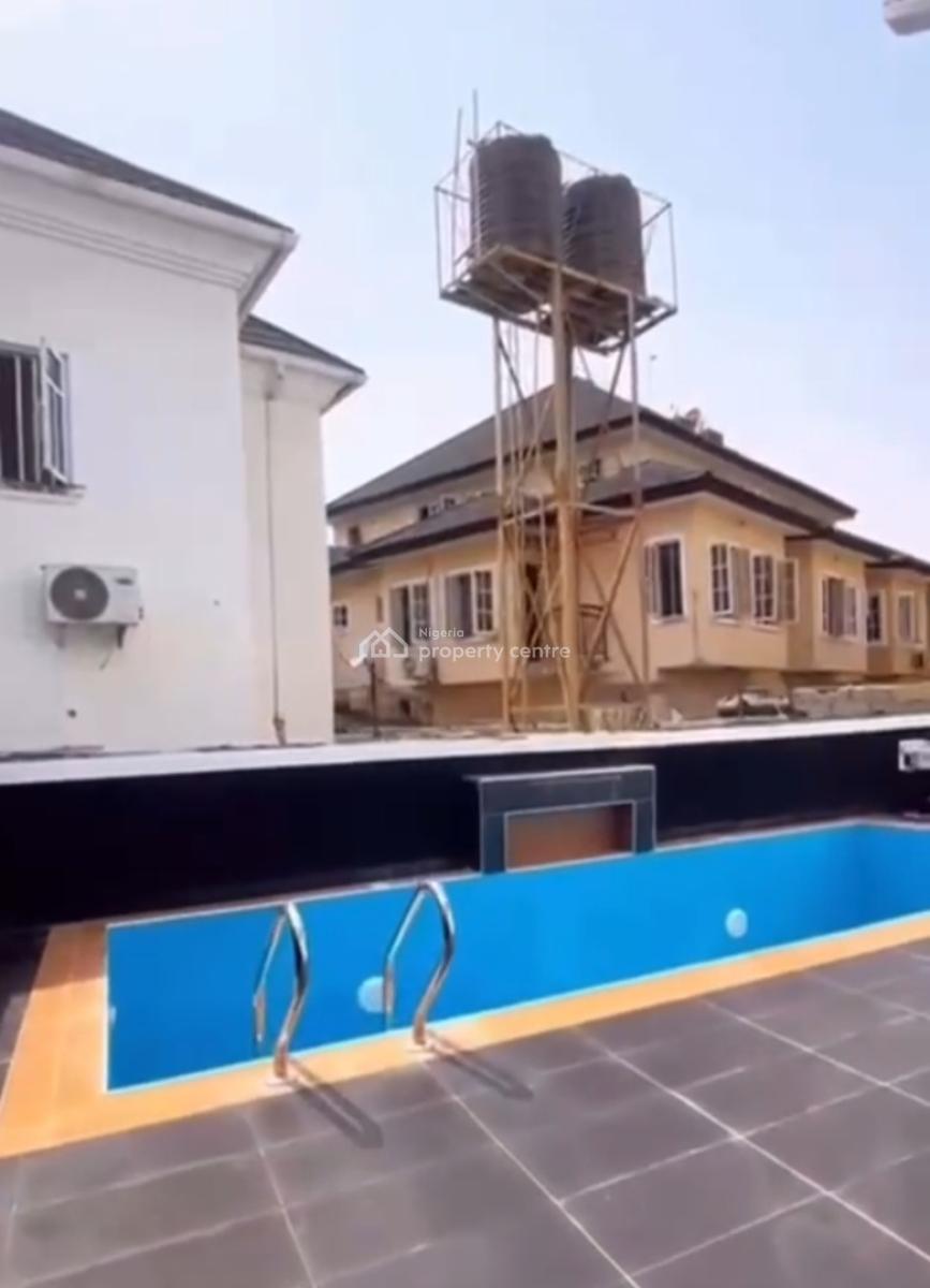 Modern Luxury 5 Bedroom Detached Duplex + Pool with Bq, Peninsula Gardens Estate, Sangotedo, Ajah, Lagos, Detached Duplex for Sale