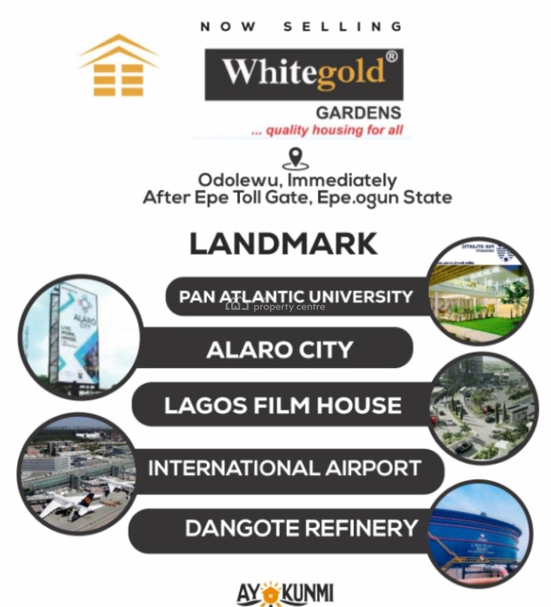 Premium Estate on The Express. Buy and Build Location, Odolewu, Epe, Lagos, Mixed-use Land for Sale