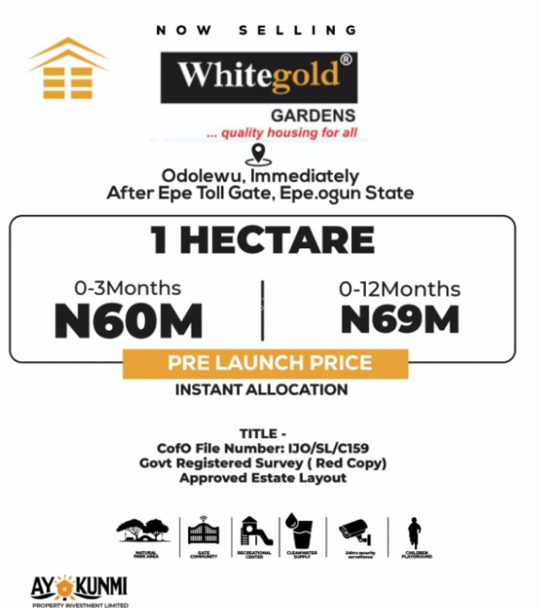 Premium Estate on The Express. Buy and Build Location, Odolewu, Epe, Lagos, Mixed-use Land for Sale
