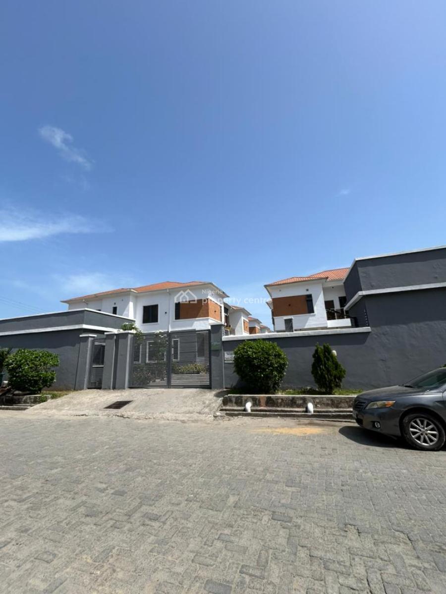 3 Bedroom Terrace with Bq, Agungi, Lekki, Lagos, Terraced Duplex for Rent