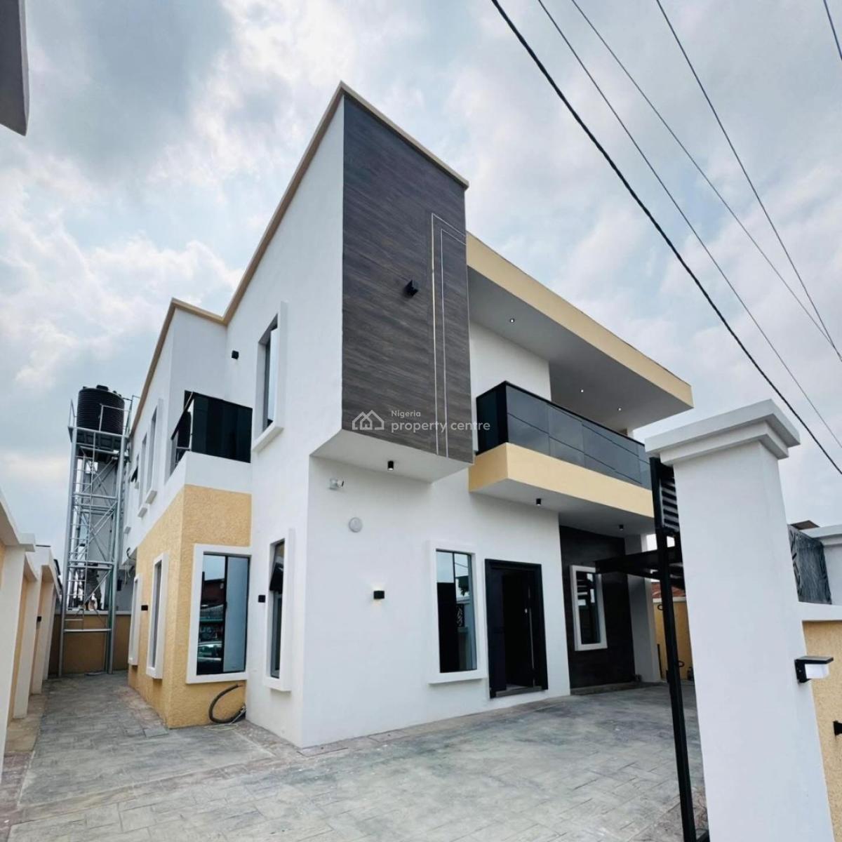 New 4 Bedroom Detached Duplex Suitable for Office Commercial and Residential, Ogba, Ikeja, Lagos, Detached Duplex for Sale
