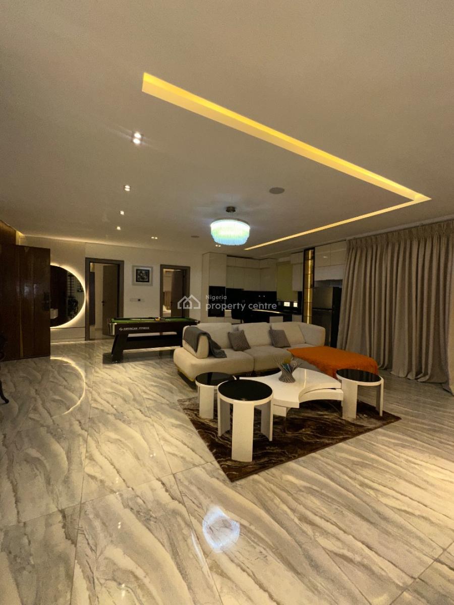 Fully Furnished 2 Bedrooms Flat, Silver Springs Estate, Idado / Oba Amusa, Lekki, Lagos, Flat / Apartment for Rent