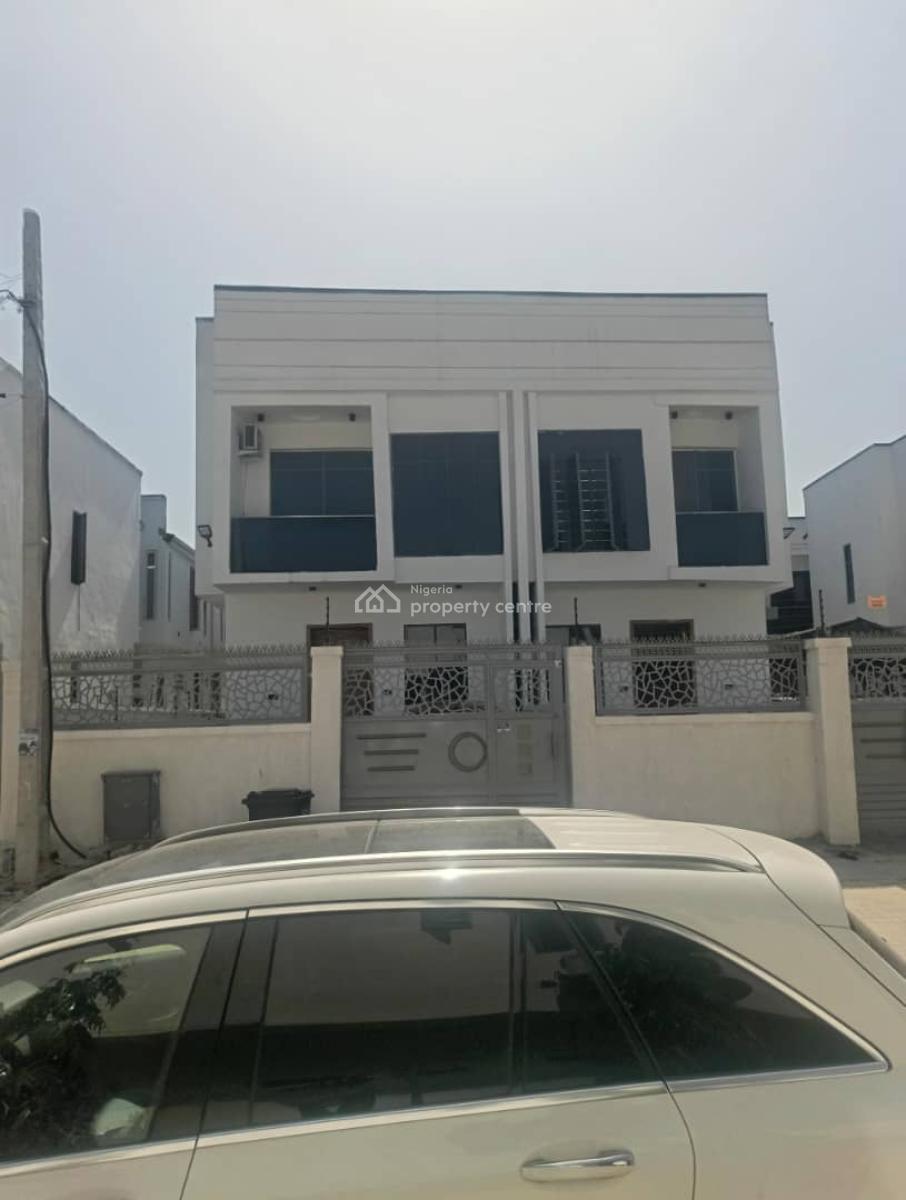 Opulent 4 Bedroom Semi Detached Duplex with Bq in a Secure Estate, Ikota Gra, Lekki, Lagos, Semi-detached Duplex for Rent