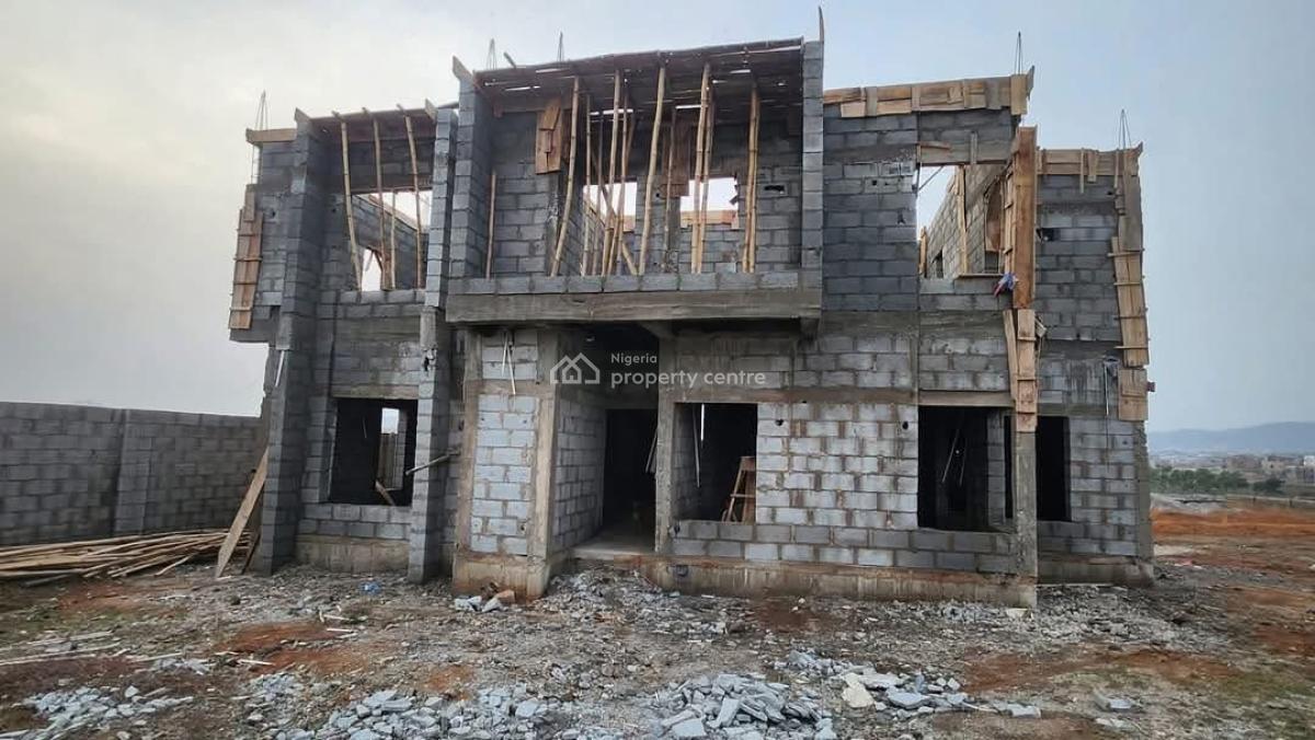 5 Bedroom Fully Detached Duplex with a Bq, Jikwoyi, Abuja, Residential Land for Sale