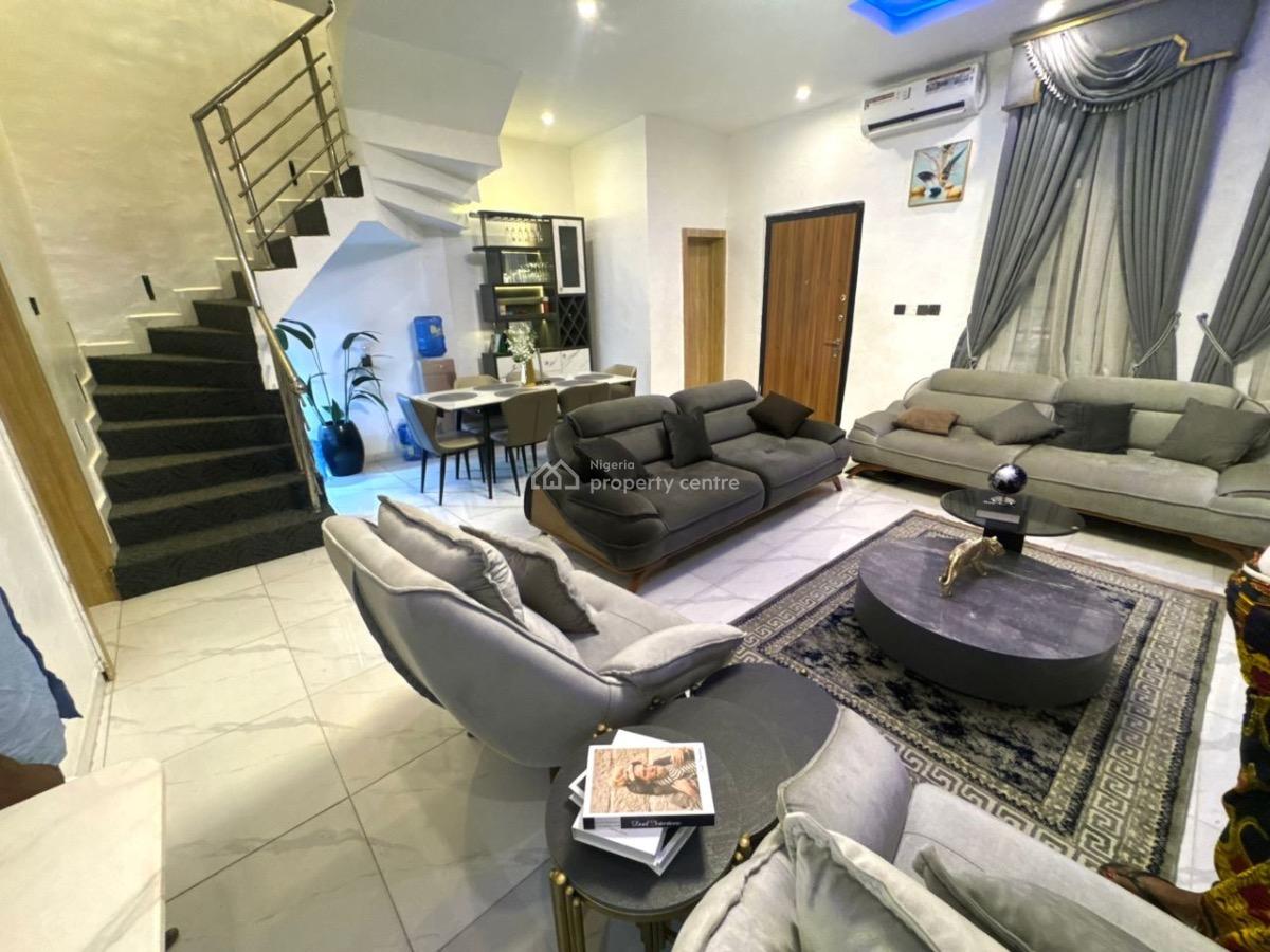 Luxury 4 Bedroom Terrace Duplex, Lbs, Sangotedo, Ajah, Lagos, Terraced Duplex for Sale