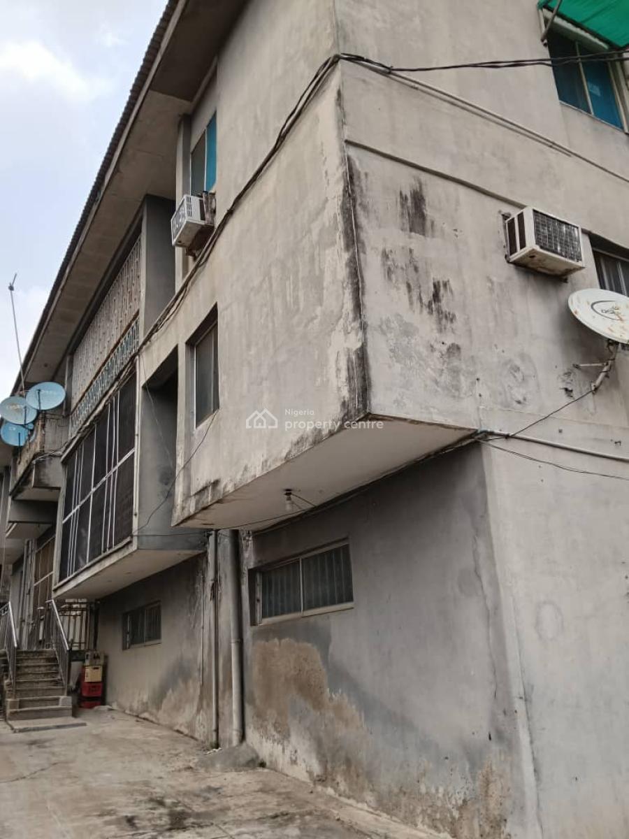Standard 4 Flats of 3 Bedroom with Office and Warehouse, Cement, Ikeja, Lagos, House for Sale