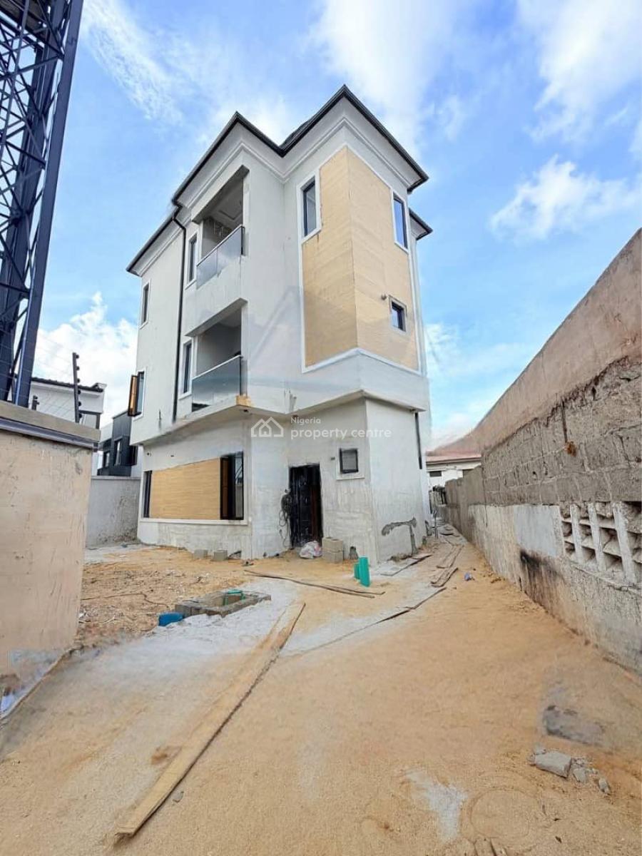 Amazingly Designed 4 Bedroom Detached Duplex with Bq in Serene Estate, Gbagada, Lagos, Detached Duplex for Sale