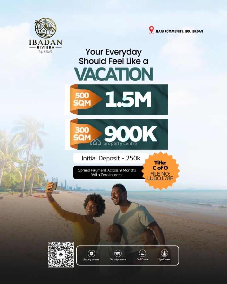 Affordable and Verified Dry Land, Ibadan Rivera Located 45min From Ido L.g.a Secretarial Ilaju Community, Ibadan, Oyo, Mixed-use Land for Sale