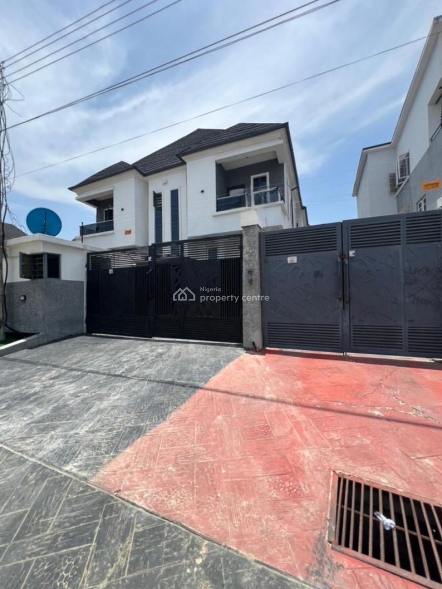Beautiful 4 Bedroom Semi Detached Duplex in a Secure Estate, Ikota, Lekki, Lagos, Semi-detached Duplex for Rent