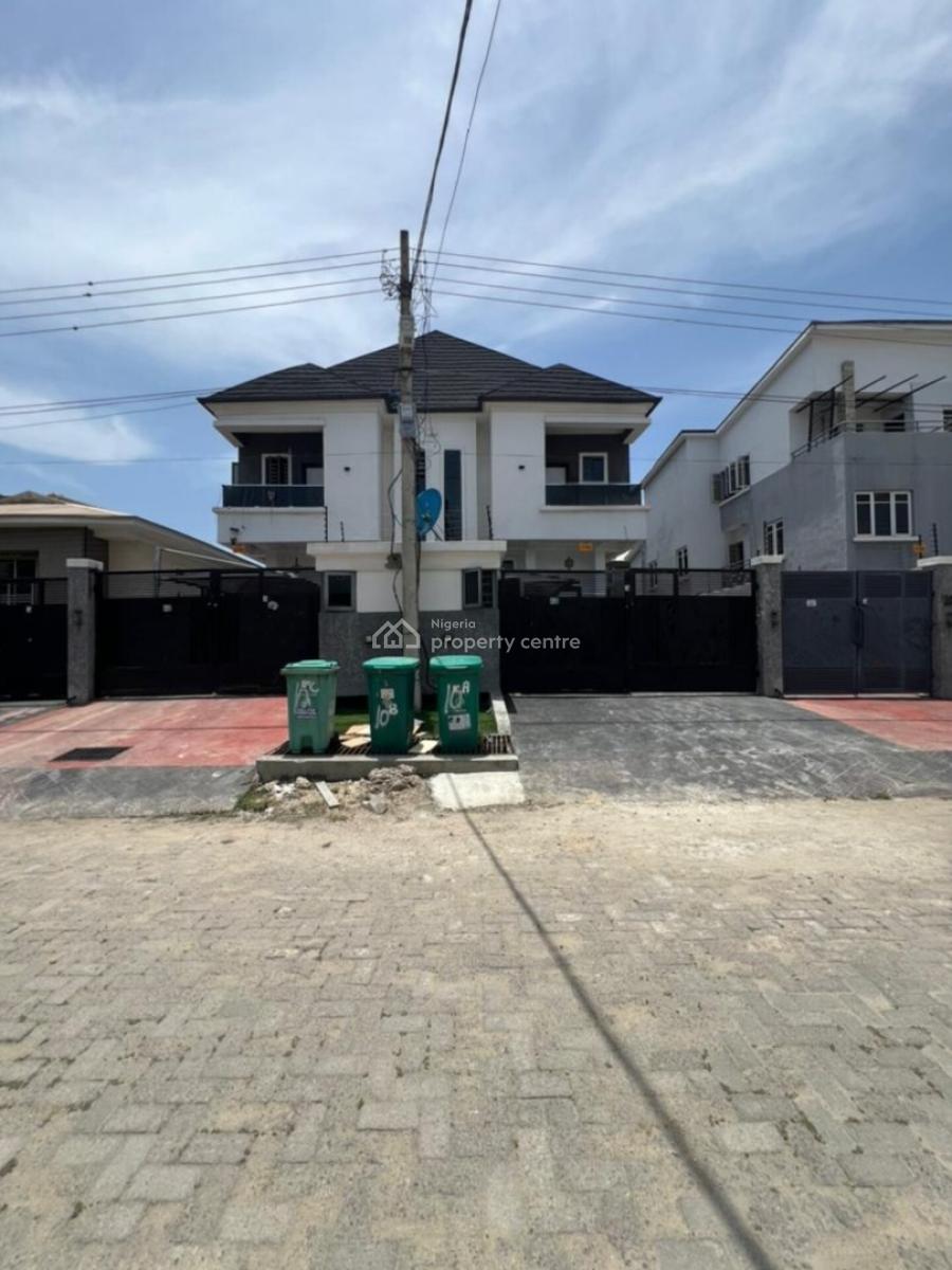 Beautiful 4 Bedroom Semi Detached Duplex in a Secure Estate, Ikota, Lekki, Lagos, Semi-detached Duplex for Rent