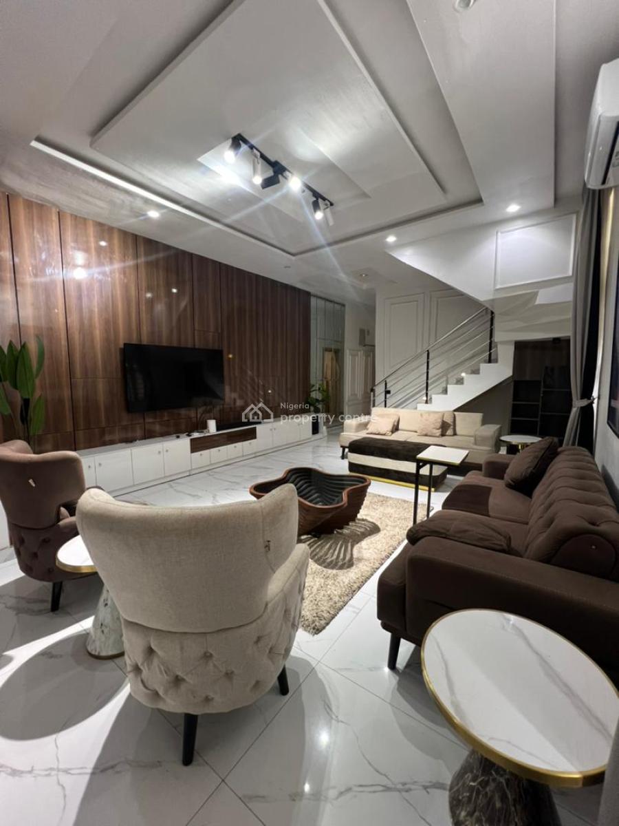 Beautiful 4 Bedroom Semi Detached Duplex in a Secure Estate, Ikota, Lekki, Lagos, Semi-detached Duplex for Rent