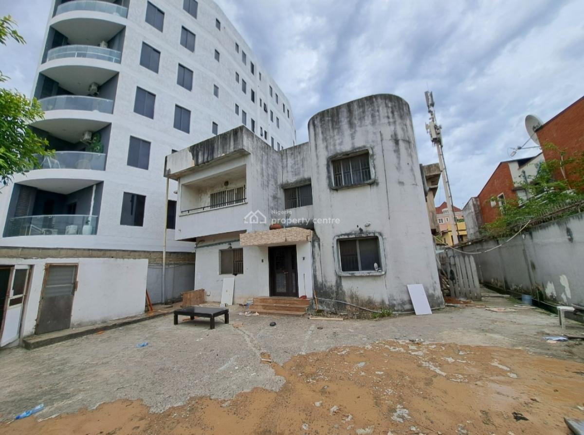 9 Bedroom Fully Detached House with 1 Room Bq, Off Ligali Ayorinde Street, Victoria Island (vi), Lagos, Office Space for Rent