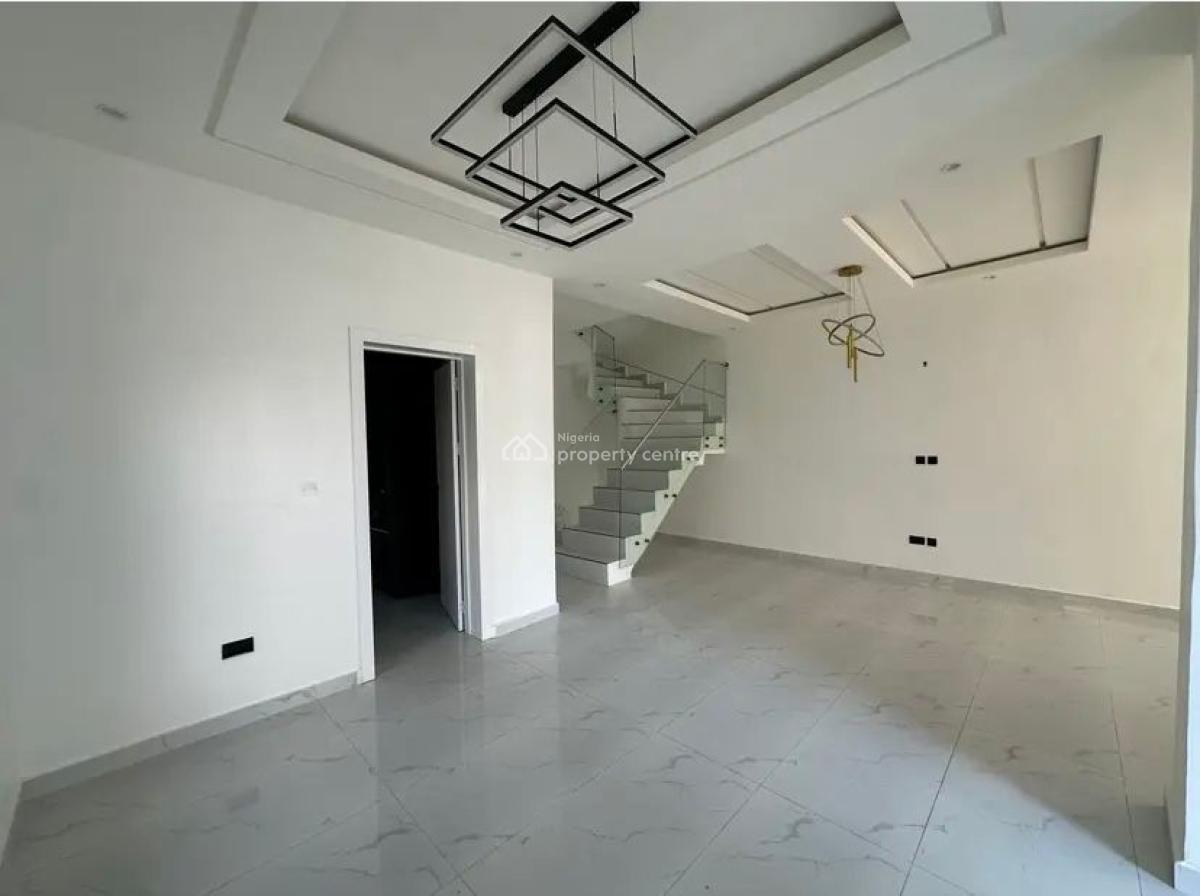 Four Bedroom Semi Detached Duplex with Bq, Happy Land Estate, Sangotedo, Ajah, Lagos, Detached Duplex for Sale