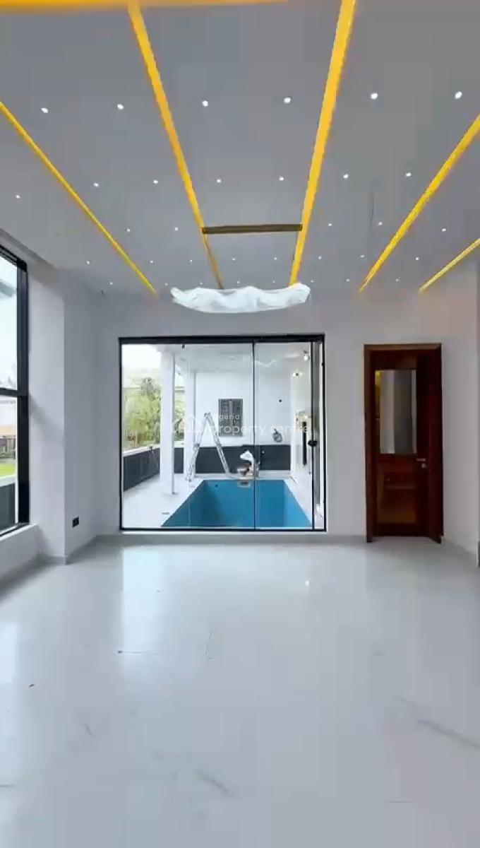 Luxury 5 Bedroom Duplex with a Room Boys Quarters and Swimming Pool, Lekki County Estate, Ikota, Lekki, Lagos, Detached Duplex for Sale
