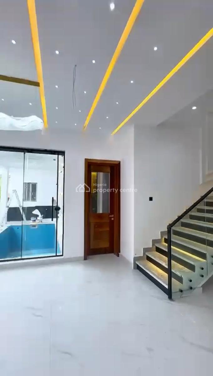 Luxury 5 Bedroom Duplex with a Room Boys Quarters and Swimming Pool, Lekki County Estate, Ikota, Lekki, Lagos, Detached Duplex for Sale