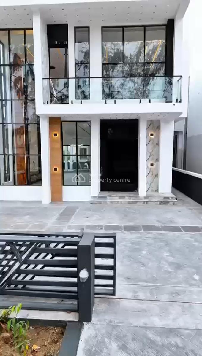 Luxury 5 Bedroom Duplex with a Room Boys Quarters and Swimming Pool, Lekki County Estate, Ikota, Lekki, Lagos, Detached Duplex for Sale