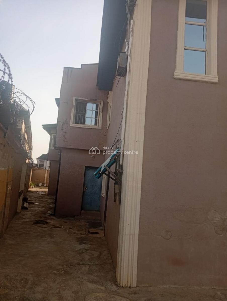 Standard 4 Flat of 3 Bedroom Apartment with Spacious Compound, By Ekoro, Abule Egba, Agege, Lagos, House for Sale