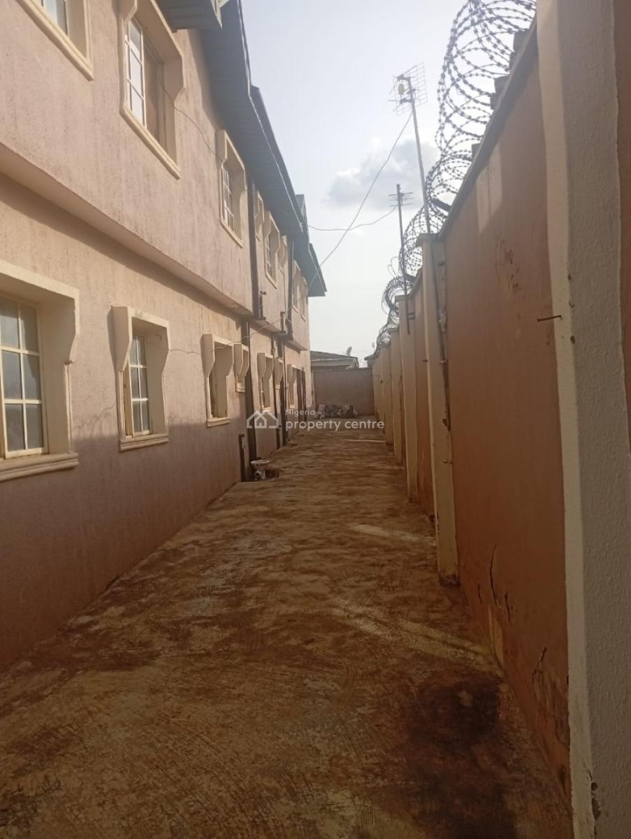 Standard 4 Flat of 3 Bedroom Apartment with Spacious Compound, By Ekoro, Abule Egba, Agege, Lagos, House for Sale