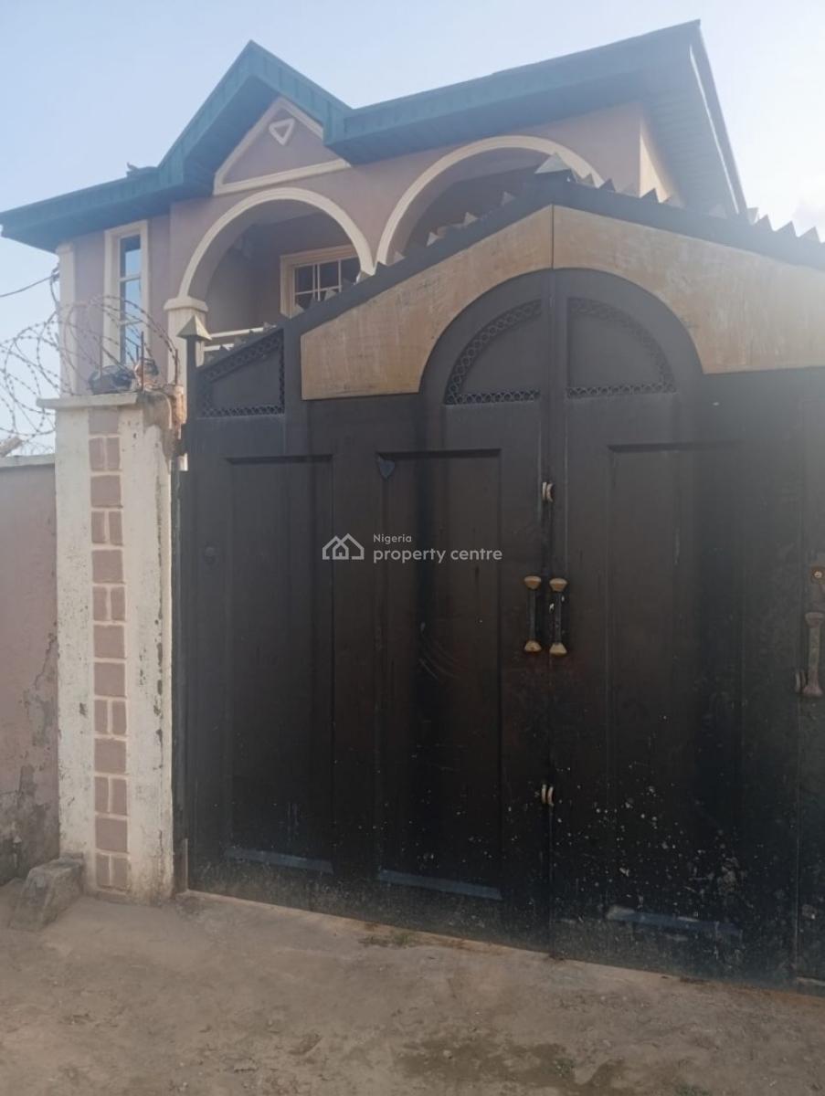 Standard 4 Flat of 3 Bedroom Apartment with Spacious Compound, By Ekoro, Abule Egba, Agege, Lagos, House for Sale