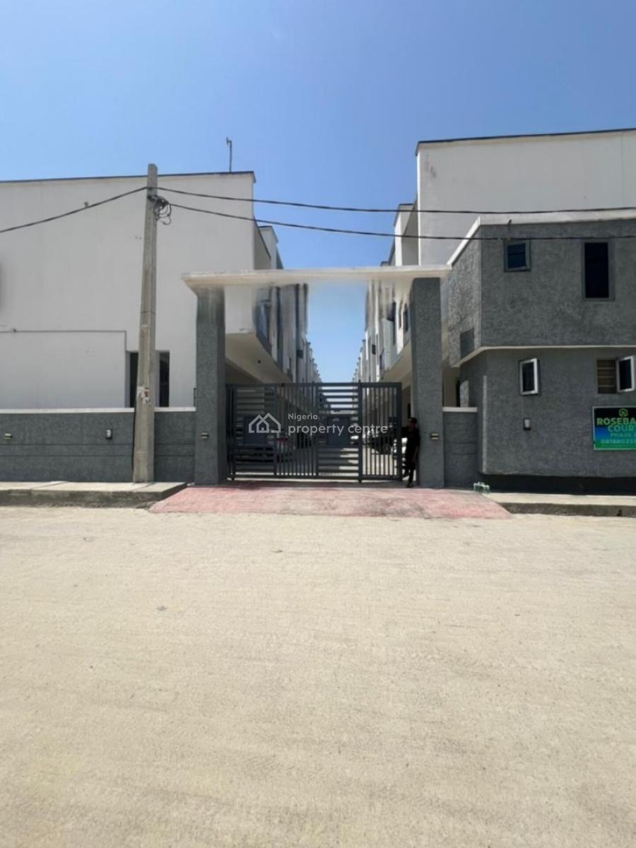 Elegant Newly Built 4 Bedroom Terrace Duplex in a Secure Estate, Ikota, Lekki, Lagos, House for Sale