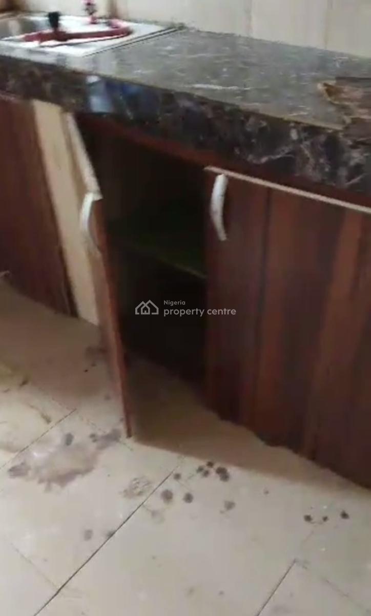 Spacious Standard Newly Built Two Bedroom Apartment (upstairs), Ago Palace, Isolo, Lagos, Flat / Apartment for Rent