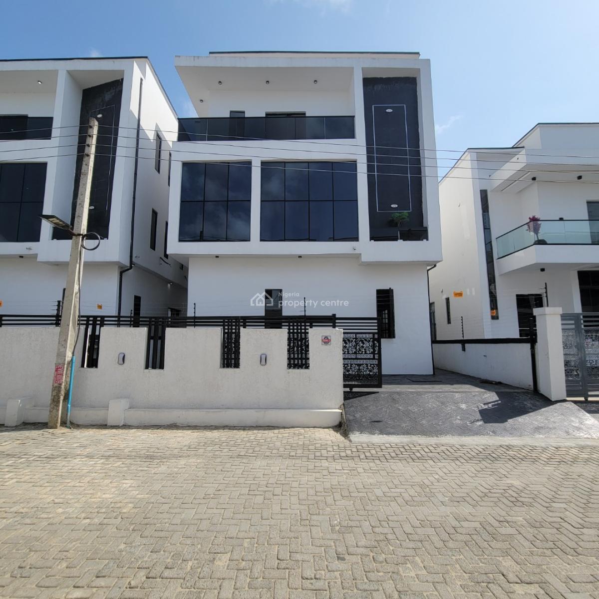 Exquisite 5 Bedroom Duplex with a Bq, Ajah, Lagos, House for Sale