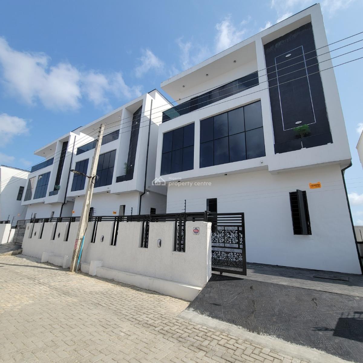 Exquisite 5 Bedroom Duplex with a Bq, Ajah, Lagos, House for Sale