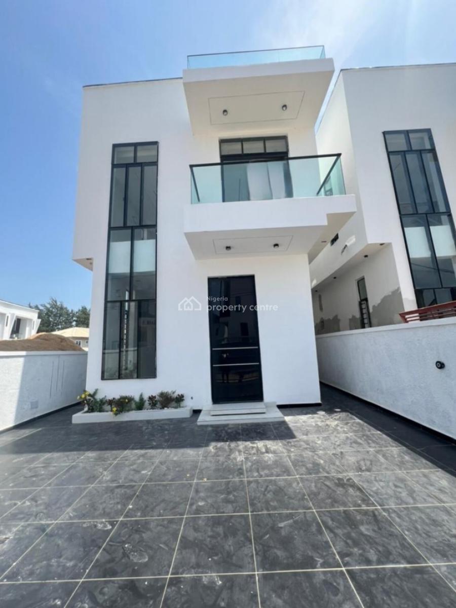 Glamorous Newly Built 5 Bedroom Fully Detached Duplex with Pool & Bq, Ikota Gra, Lekki, Lagos, Detached Duplex for Sale