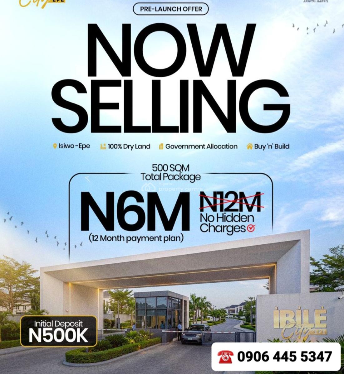 Buy & Build Plots and Acres of Lands, Isiwo, Epe, Lagos, Residential Land for Sale