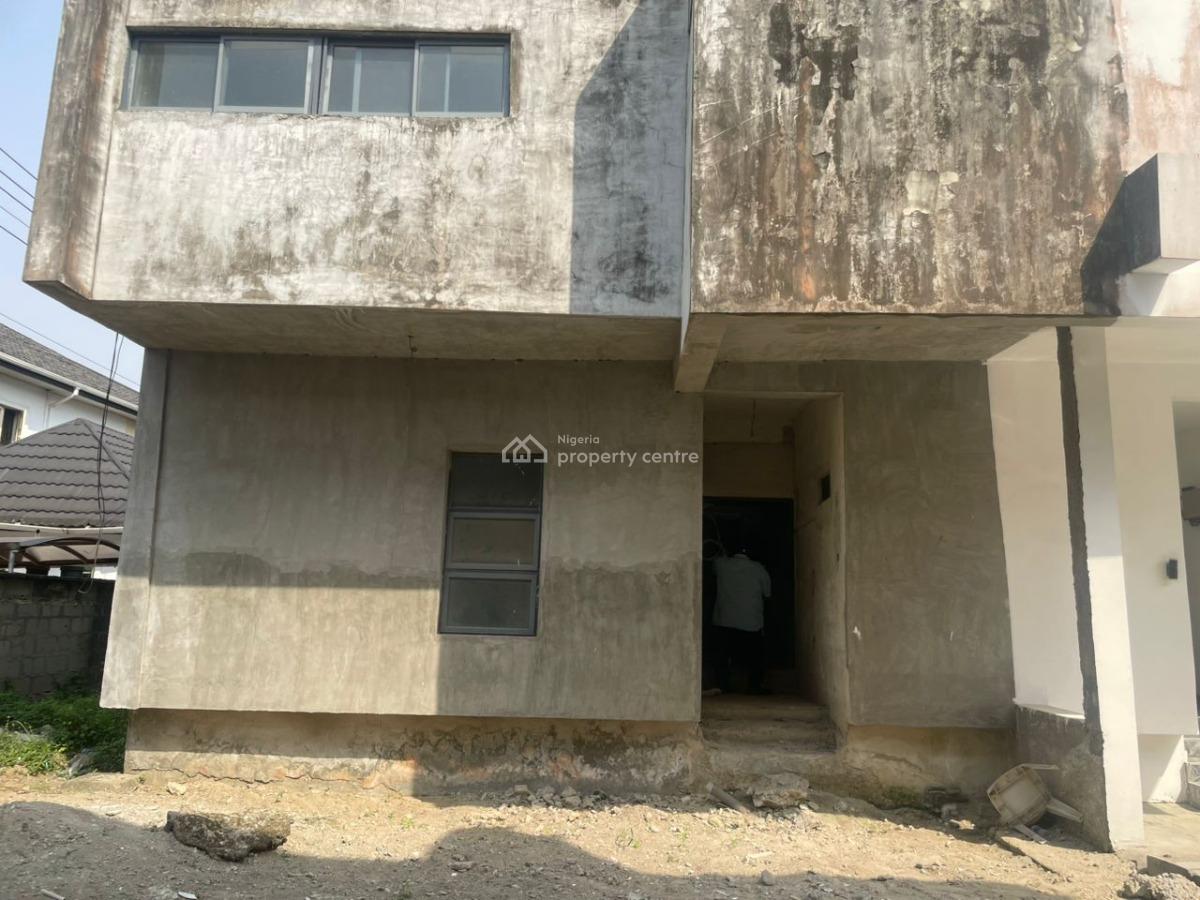 Uncompleted 3 Bedroom Semi Detached Duplex with Bq, Safetrust Estate, Behind Novare Mall, Sangotedo, Ajah, Lagos, Semi-detached Duplex for Sale
