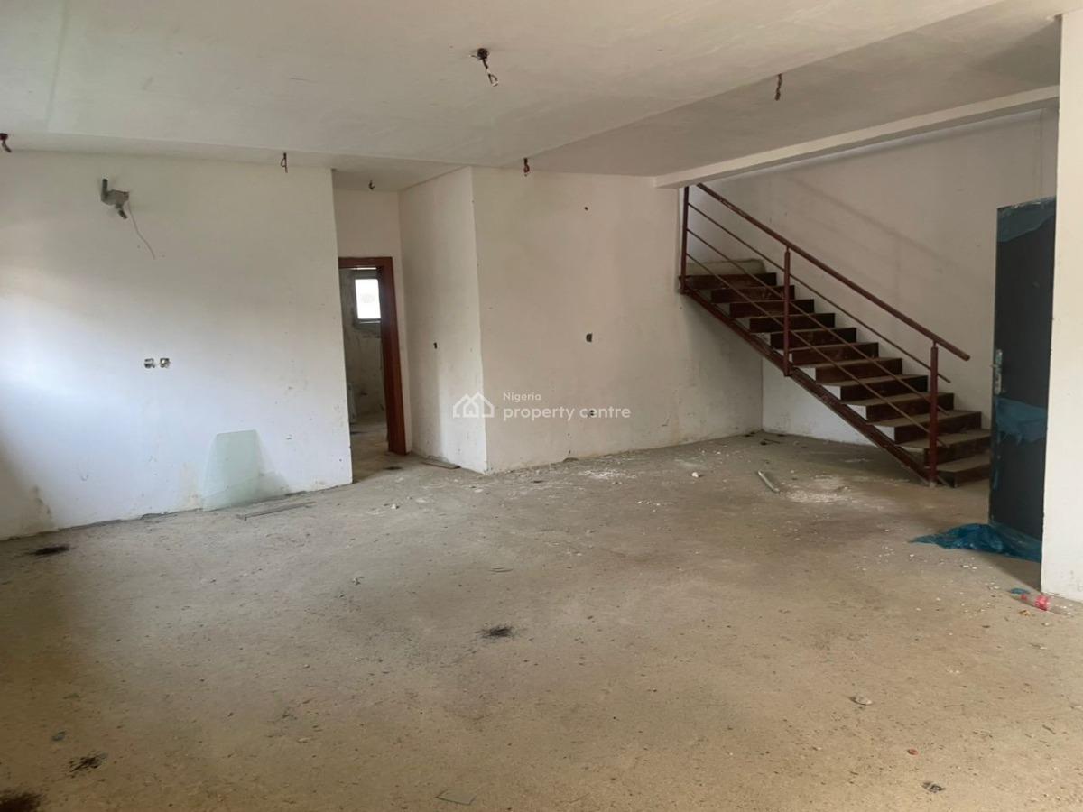 Uncompleted 3 Bedroom Semi Detached Duplex with Bq, Safetrust Estate, Behind Novare Mall, Sangotedo, Ajah, Lagos, Semi-detached Duplex for Sale
