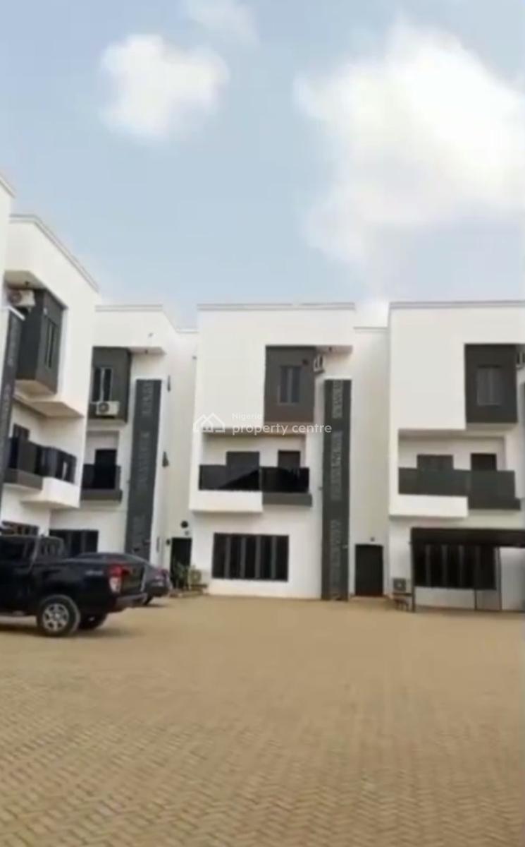 7 Units of Four Bedroom Terrace Duplexes with Bq in Mini Estate, Mabushi, Abuja, Terraced Duplex for Rent