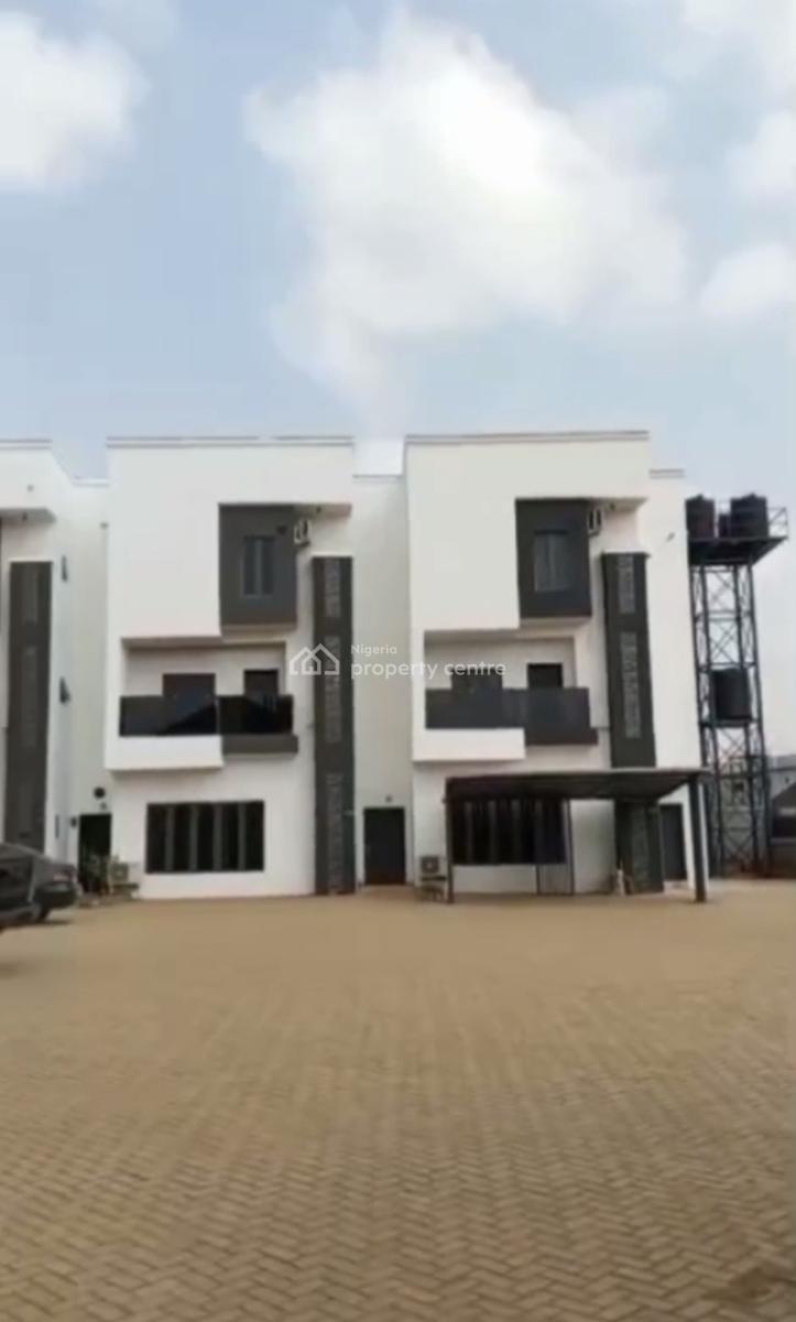 7 Units of Four Bedroom Terrace Duplexes with Bq in Mini Estate, Mabushi, Abuja, Terraced Duplex for Rent