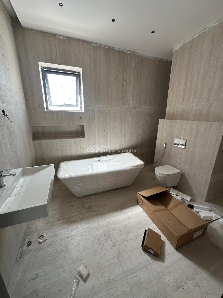 Modern 5 Bedroom Fully Detached Duplex with Pool, Solar and Bq, Lagoon District, Lekki Phase 1, Lekki, Lagos, Detached Duplex for Sale