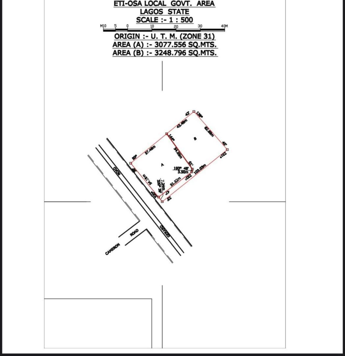 6326 Sqm Land in Premium Residential Location, Gerrard Road, Old Ikoyi, Ikoyi, Lagos, Land Joint Venture