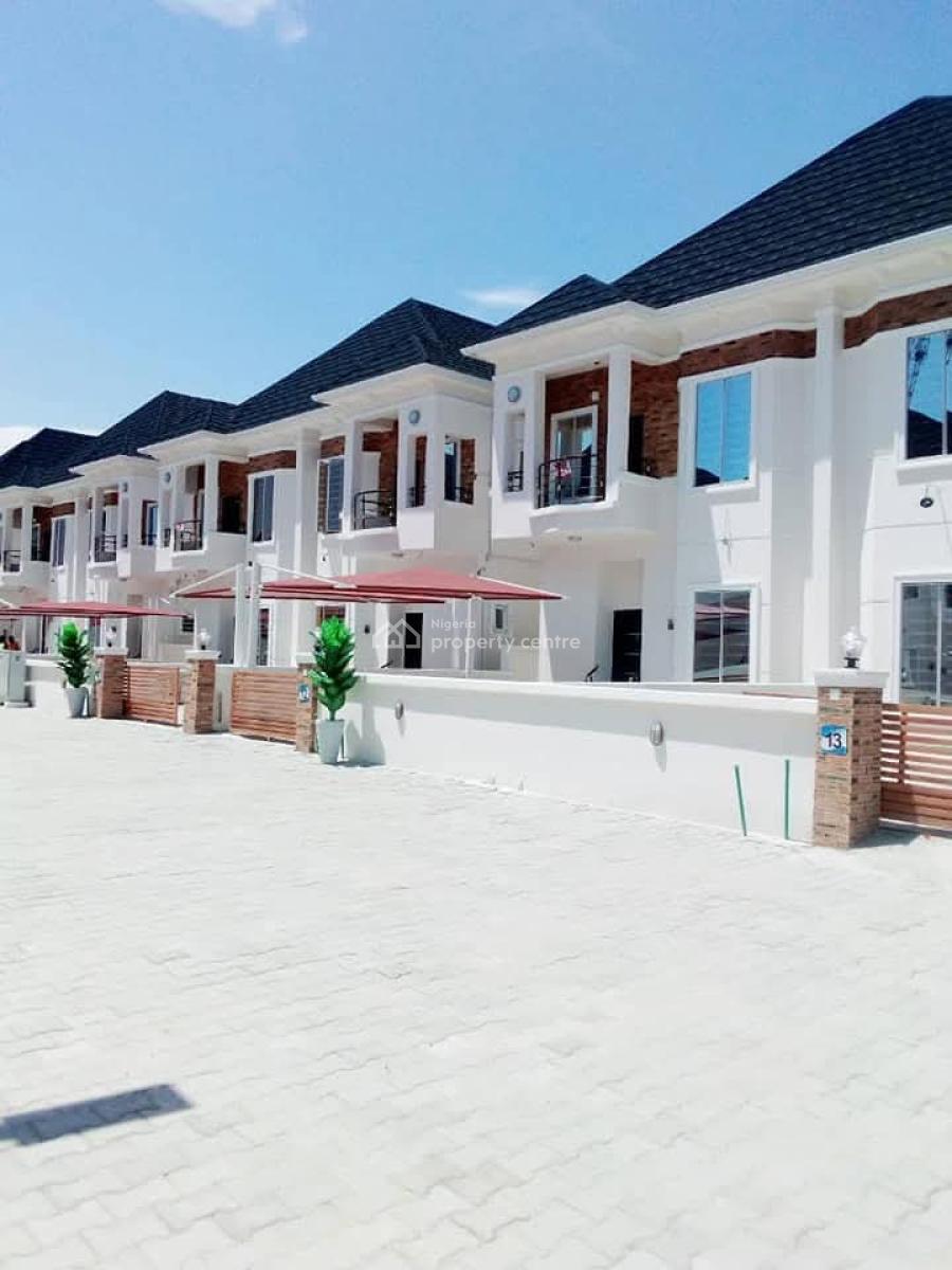 Luxury and Beautiful 4 Bedroom Semi Detached Duplex, Off Conservation Road, Chevron, Lekki, Lagos, Semi-detached Duplex for Sale