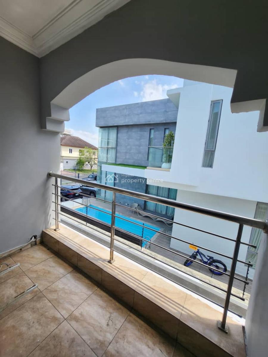 4 Bedroom Semi Detached Duplex with Bq, Pinnock Beach Estate Osapa, Lekki Phase 1, Lekki, Lagos, Semi-detached Duplex for Rent
