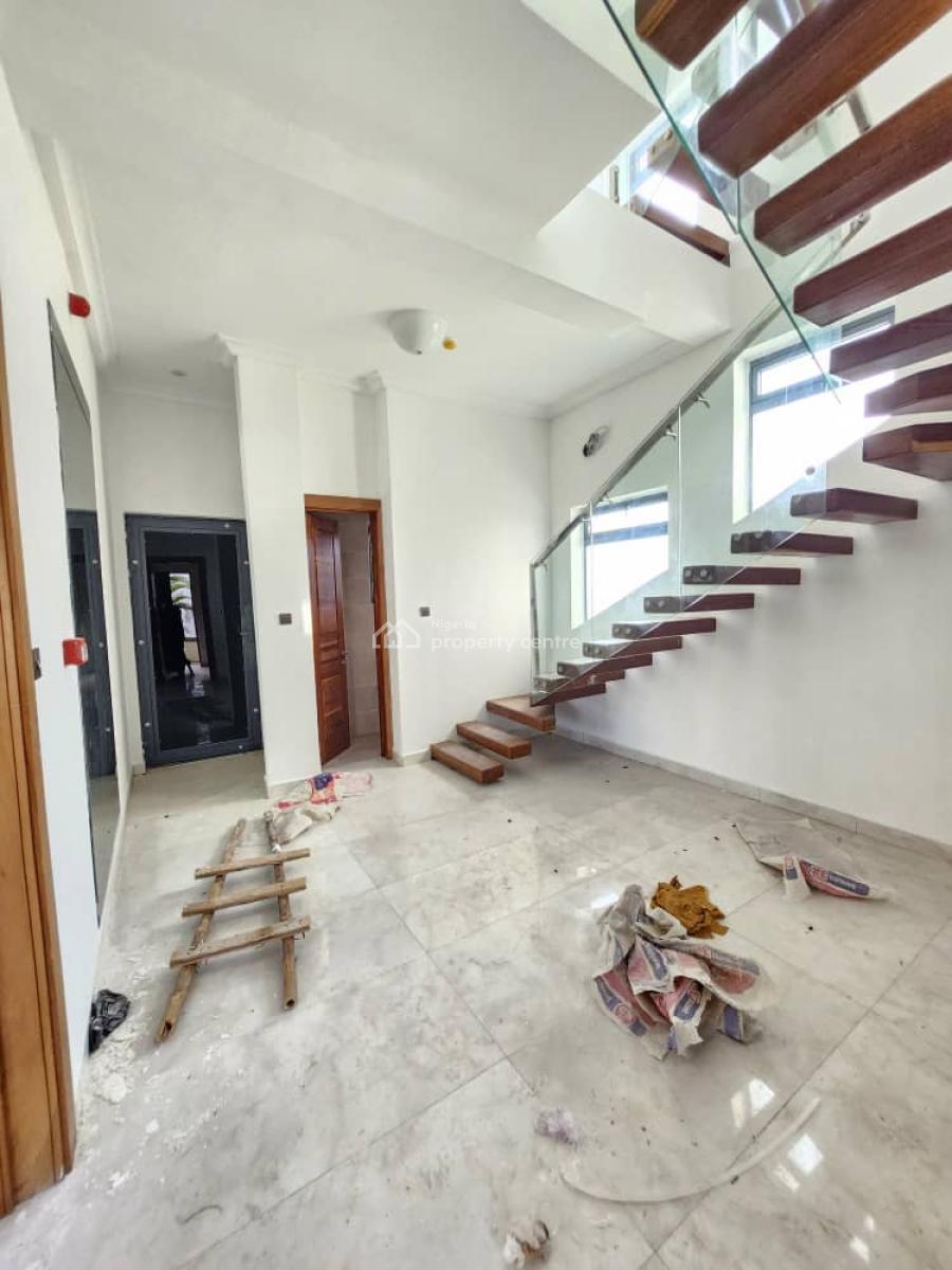 Modern 4 Bedroom Semi Detached Duplex with Bq in a Prestigious Estate, Cowrie Creek Estate, Ikate, Lekki, Lagos, Semi-detached Duplex for Rent