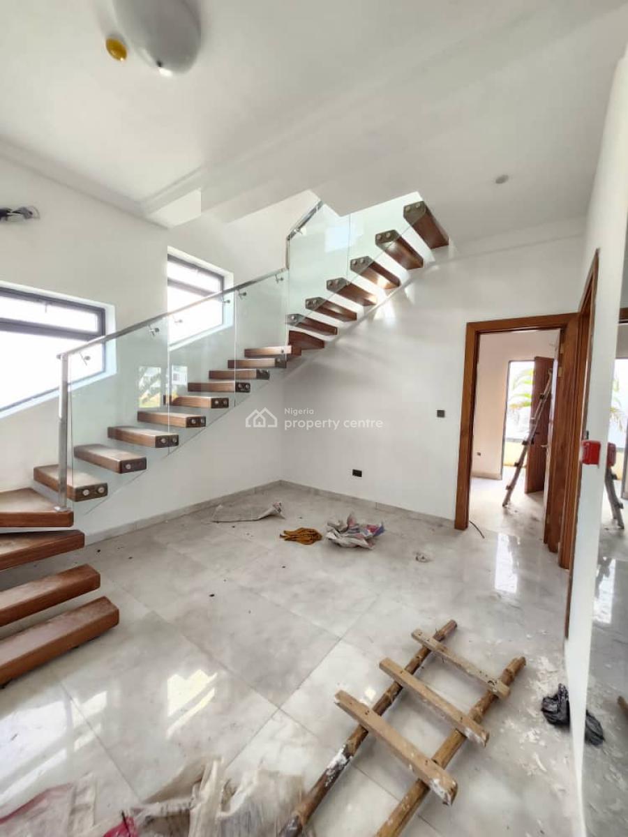 Modern 4 Bedroom Semi Detached Duplex with Bq in a Prestigious Estate, Cowrie Creek Estate, Ikate, Lekki, Lagos, Semi-detached Duplex for Rent