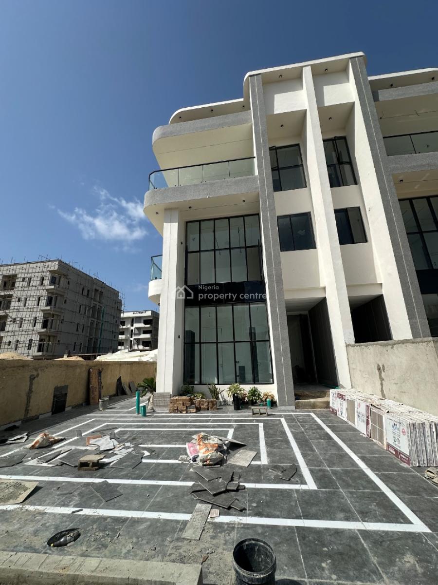 Modern 5 Bedroom Semi-detached Duplex with Cinema, Pool, and Bq, Lagoon District, Lekki Phase 1, Lekki, Lagos, Semi-detached Duplex for Sale